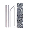 Reusable Metal Drinking Straws Stainless Steel Drinks Metal Straw Set