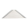 Roll Up Triangle Dish Drying Rack for Sink Corner Over the Sink Caddy