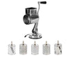 Rotary Sainless Steel Cheese Grater Vegetable Chopper Grinder Tool