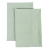 Sage Green Serving Cloth Cotton Fabric Serviette Table Towels Set