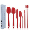 Scrapers Spoons Non-Stick Silica Heat Resistant Cooking Utensils Tools