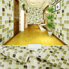 Self-Adhesive Room Decoration Oil-Proof Waterproof Wall Wallpaper