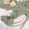 Set of 50 Gauze Cheesecloth Napkin Dinner Cloth Napkins Wrinkled Cloth