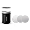 Shark Aluminum Powder Shaker 3-in-1 Replaceable Mesh with Magnetic Lid