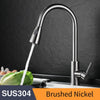 Single Handle Pull Out Kitchen Faucet Water Tap