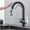 Smart Sensor Pure Water Kitchen Faucet 2 Model Spout Taps Deck Mount