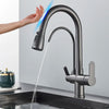 Smart Sensor Pure Water Kitchen Faucet 2 Model Spout Taps Deck Mount