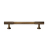 Solid Antique Brass Cabinet Handles Knitted Ribbed Cabinet Pulls