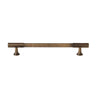 Solid Antique Brass Cabinet Handles Knitted Ribbed Cabinet Pulls