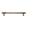 Solid Antique Brass Cabinet Handles Knitted Ribbed Cabinet Pulls