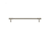 Solid Brass Brushed Nickel Knurled Cabinet Knob Kitchen Furniture Door