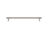 Solid Brass Brushed Nickel Knurled Cabinet Knob Kitchen Furniture Door