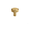 Solid Brass Knurled Cabinet Knob Drawer Wardrobe Furniture Door Handle