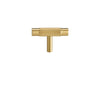 Solid Brass Knurled Cabinet Knob Drawer Wardrobe Furniture Door Handle