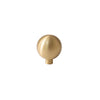 Solid Brass Round Gold Cabinet Knobs Modern Ball Furniture Handles