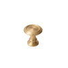 Solid Brushed Brass Cabinet Handles Kitchen Wardrobe Drawer Pulls