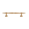 Solid Brushed Brass Cabinet Handles Kitchen Wardrobe Drawer Pulls