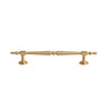 Solid Brushed Brass Cabinet Handles Kitchen Wardrobe Drawer Pulls