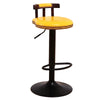 Solid Wood Lifting High Stool Adjustable Swivel Bar Chair Bar Stools