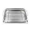 Stainless Steel Baking Tray Oil Frying Baking Pan Non-stick Grill