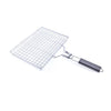Stainless Steel BBQ Mesh Non Stick Grilling Basket Grill Barbecue Tool