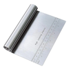 Stainless Steel Cake Scraper Dough Cutter Pastry Spatula Baking Tool