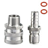 Stainless Steel Moonshine Fitting Connectors 1/2 Beer Set