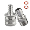 Stainless Steel Moonshine Fitting Connectors 1/2 Beer Set