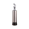 Stainless Steel Oil Bottle Glass Kitchen Cruet Storage Dispenser