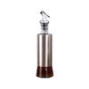 Stainless Steel Oil Bottle Glass Kitchen Cruet Storage Dispenser