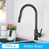 Stainless Steel Pull Out Kitchen Faucet Sink Water Tap Single Handle Mixer Tap