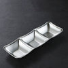 Stainless Steel Seasoning Dish Hot Pot Dipping Bowl Condiment Tray