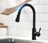 Stainless Steel Sensor Kitchen Water Tap, A Smart Touch Kitchen Faucet 4 Elegant Colors