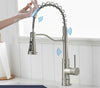 Stainless Steel Sensor Kitchen Water Tap, A Smart Touch Kitchen Faucet 4 Elegant Colors