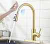 Stainless Steel Sensor Kitchen Water Tap, A Smart Touch Kitchen Faucet 4 Elegant Colors