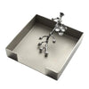 Stainless Steel Square Tissue Box Modern Press-Type Napkin Holder