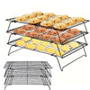 Stainless Steel Stackable Cooling Rack Nonstick Baking Cooling Grid