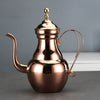 Stainless Steel Teapot Restaurant Retro Royal Teapot With Tea Strainer