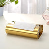 Stainless Steel Tissue Box Holder Modern Desktop Napkin Storage Box