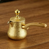 Stainless Steel Turkish Coffee Pot Even Heat Long Handle Coffee Maker