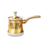 Stainless Steel Turkish Coffee Pot with Long Handle Stovetop Coffe Pot