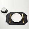 Tableware Pad Placemat Table Mat Heat Insulation Leather Bowl Coaster