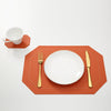 Tableware Pad Placemat Table Mat Heat Insulation Leather Bowl Coaster