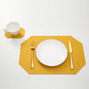 Tableware Pad Placemat Table Mat Heat Insulation Leather Bowl Coaster