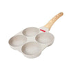 Thickened Omelet Egg Frying Pan with Lid Nonstick 4 Cups Pancake Pan