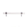 Transparent Acrylic Brass Furniture Handles Modern Cabinet Pulls