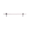 Transparent Acrylic Brass Furniture Handles Modern Cabinet Pulls