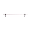 Transparent Acrylic Brass Furniture Handles Modern Cabinet Pulls