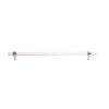Transparent Acrylic Brass Furniture Handles Modern Cabinet Pulls