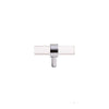 Transparent Acrylic Brass Furniture Handles Modern Cabinet Pulls
